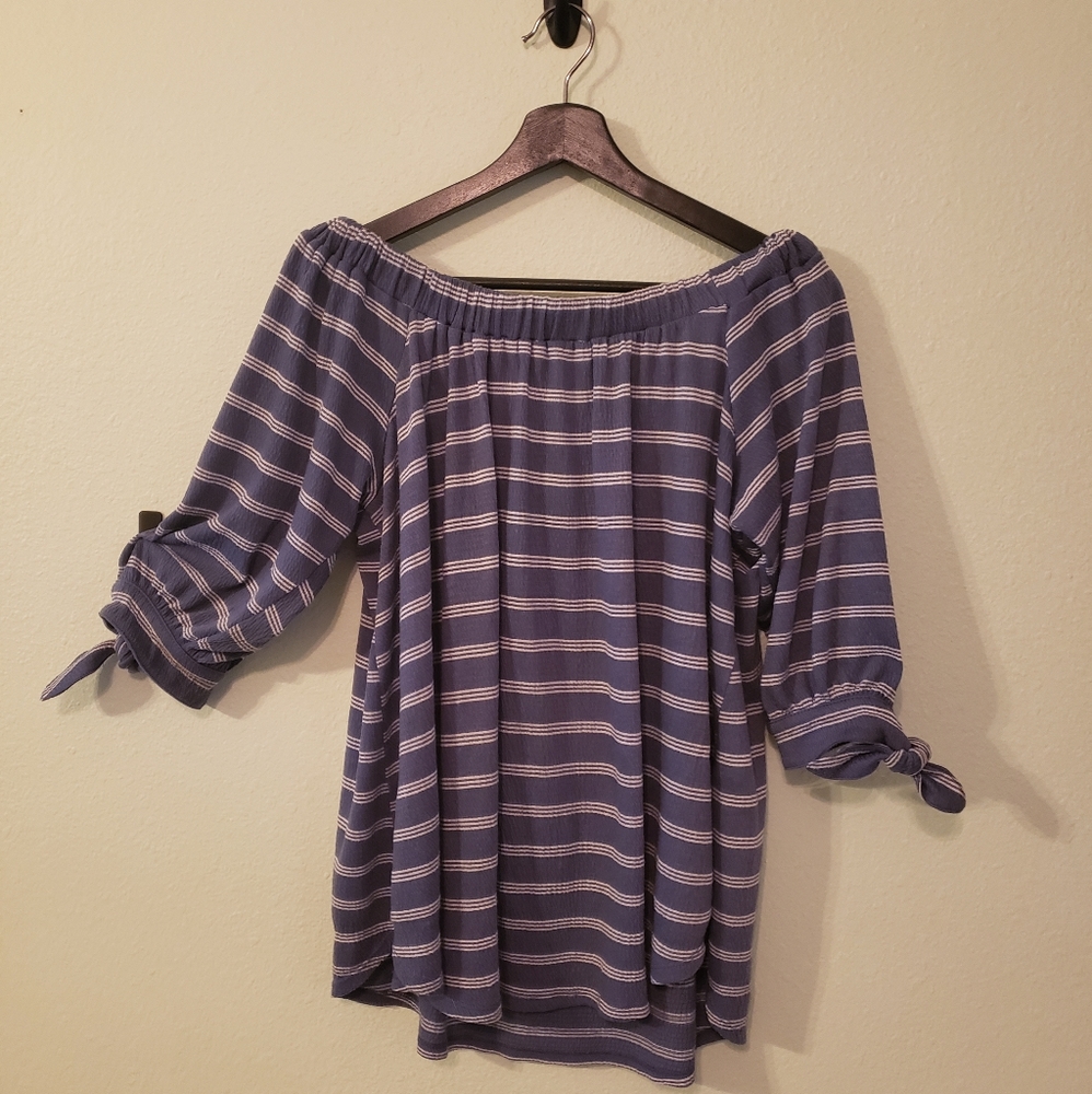 Off the shoulder blouse